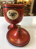 1960’s - 70’s Italian Tolewear Ice Bucket With Liner
