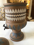 19th Century English Drabware Water Filter by Doulton Lambeth/Royal Doulton
