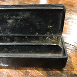 19th Century Hand-Painted and Gold-Painted Asian Pencil Box