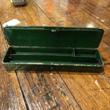 19th Century Red Rooster Pencil Box