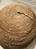 African Woven Tribal Basket