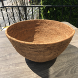 African Woven Tribal Basket