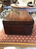 Antique Alligator Letter Box