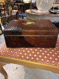 Antique Alligator Letter Box