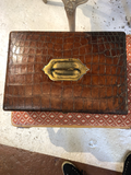 Antique Alligator Letter Box