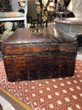 Antique Alligator Letter Box