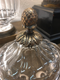 Antique Austrian Crystal Covered Urn