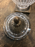 Antique Austrian Crystal Covered Urn