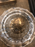 Antique Austrian Crystal Covered Urn
