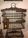Antique Bird Boxes From Spain - a Set of 6