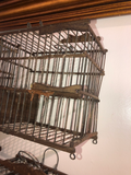 Antique Bird Boxes From Spain - a Set of 6