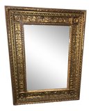 Antique Carved and Giltwood Mirror