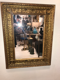 Antique Carved and Giltwood Mirror