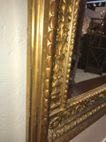 Antique Carved and Giltwood Mirror