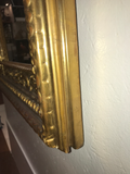 Antique Carved and Giltwood Mirror