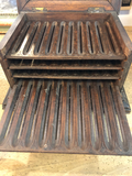 Antique Carved Black Forest Wood Cigar Box