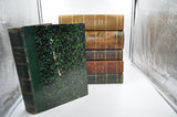 Antique French Leather-Bound Books