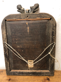 Antique French Mirror With Leaf Detail