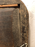 Antique French Mirror With Leaf Detail
