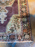 Antique Turkish Oushak Rug