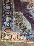 Antique Turkish Oushak Rug