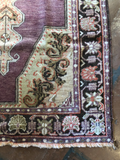 Antique Turkish Oushak Rug
