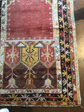 Antique Turkish Wool Prayer Rug