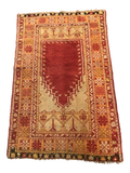 Antique Wool Prayer Rug