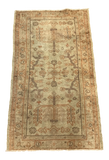 Antique Wool Turkish Oushak Rug