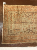 Antique Wool Turkish Oushak Rug