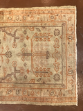 Antique Wool Turkish Oushak Rug