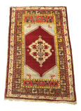Antique Wool Turkish Rug