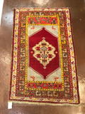 Antique Wool Turkish Rug