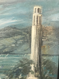 Artist Signed 1960’s View of San Francisco