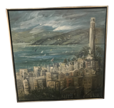 Artist Signed 1960’s View of San Francisco