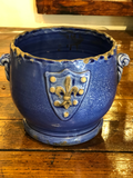 Blue Vietri Planter & Shield