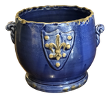 Blue Vietri Planter & Shield
