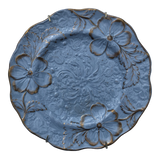 Circa 1830 Blue and Gilt Relief Ridgway Dish