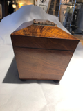 Dome Top Two Lidded Tea Caddy