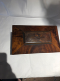 Dome Top Two Lidded Tea Caddy