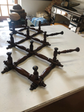 English Expandable Coat Rack / Hat Hook