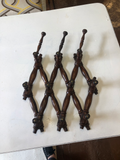 English Expandable Coat Rack / Hat Hook