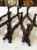 English Expandable Coat Rack / Hat Hook