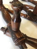 English Expandable Coat Rack / Hat Hook