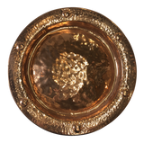 English Hammered Copper Charger
