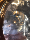 English Hammered Copper Charger