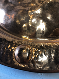 English Hammered Copper Charger