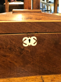 English Tea Caddy in Rosewood