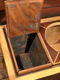 English Tea Caddy in Rosewood