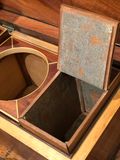 English Tea Caddy in Rosewood